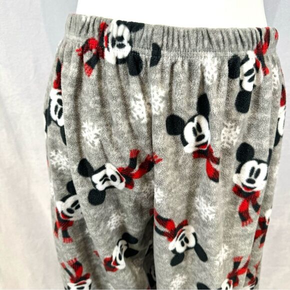Disney Mickey Mouse fleece sleep pajama pants size medium NWOT - Picture 2 of 4